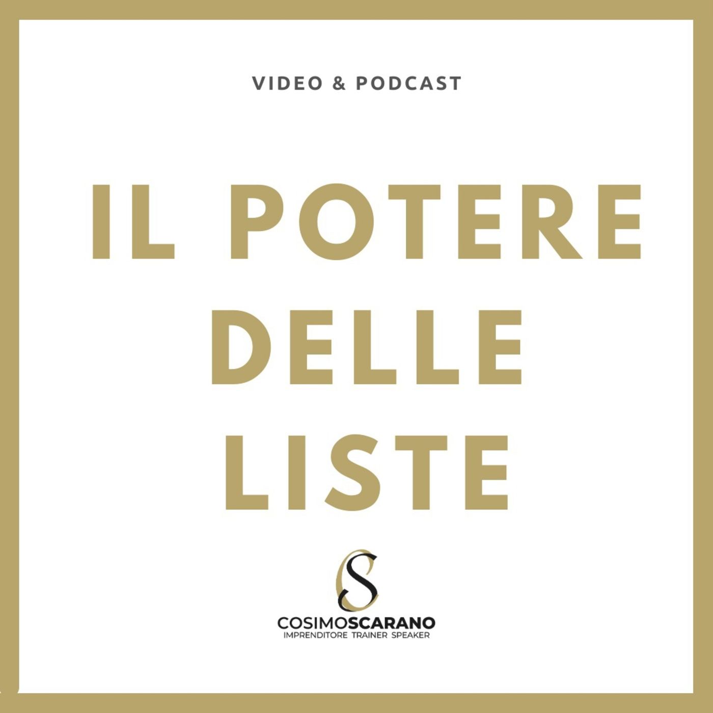 Cosimo Scarano | Imprenditore • Trainer • Speaker