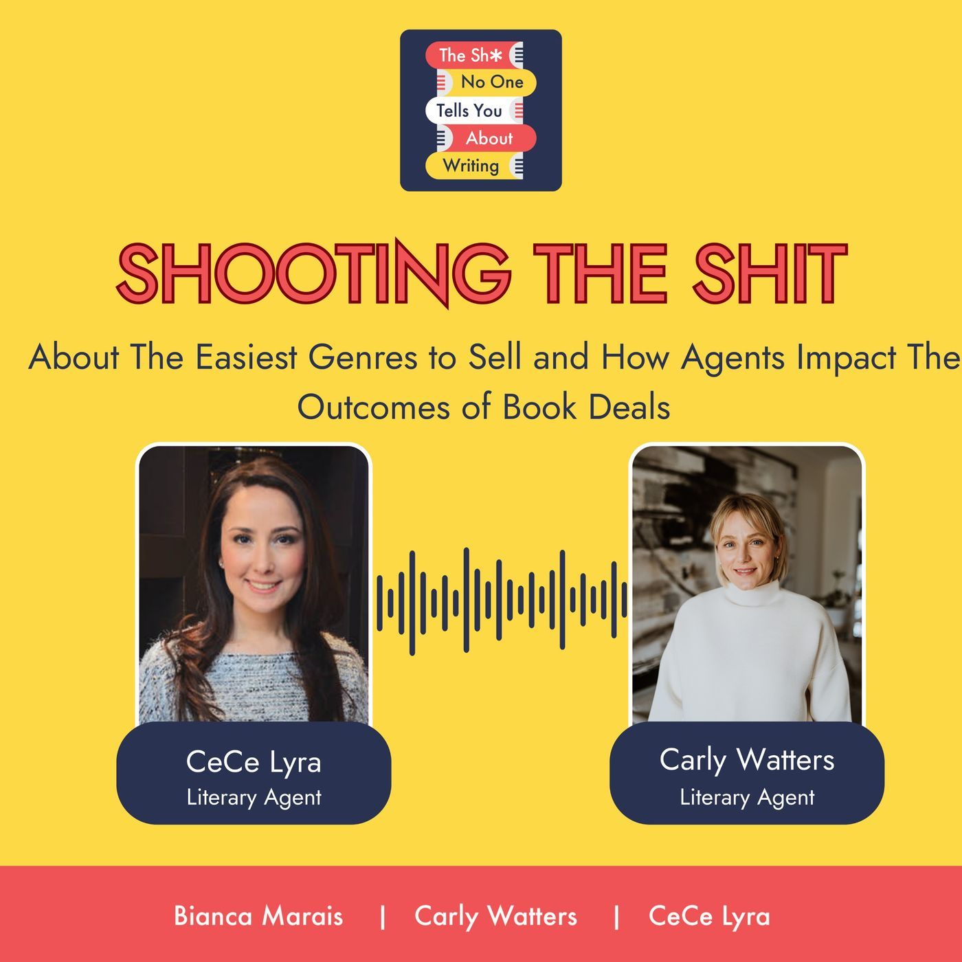 Shooting the Shit About The Easiest Genres to Sell and How Agents Impact The Outcomes of Book Deals episode artwork