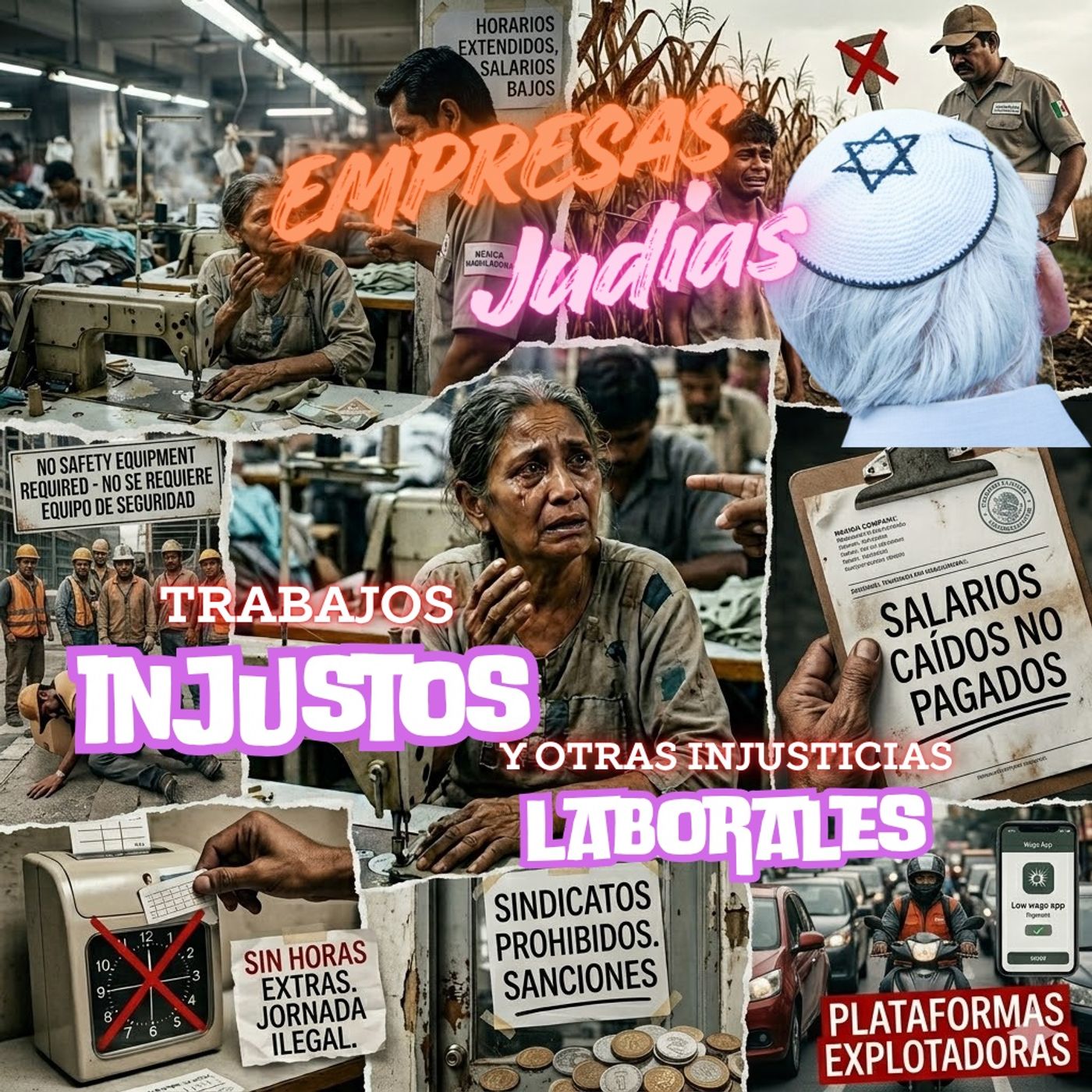 trabajos injustos , empresas judías y otras injusticias laborales episode artwork