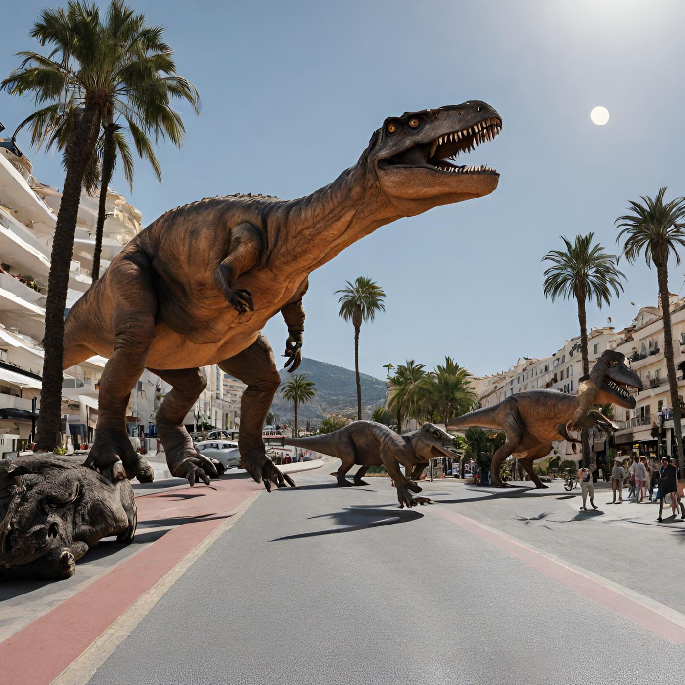 Los dinosaurios en MARBELLA