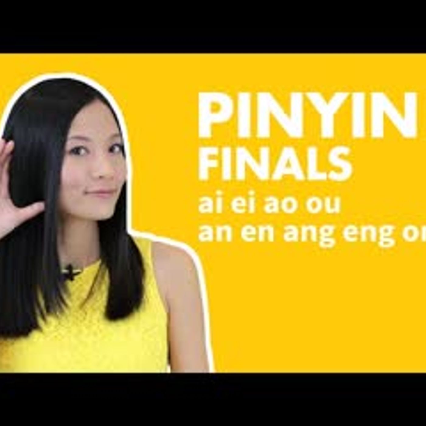 Learn Chinese Pinyin Compound Finals & Nasal Finals   Mandarin Pinyin Pronunciation   Lesson 09 episode artwork