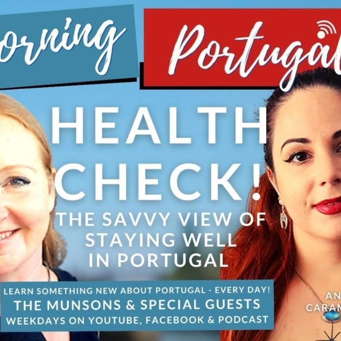 Portuguese Health Check (with Savvy Cat Ana) on Good Morning Portugal!