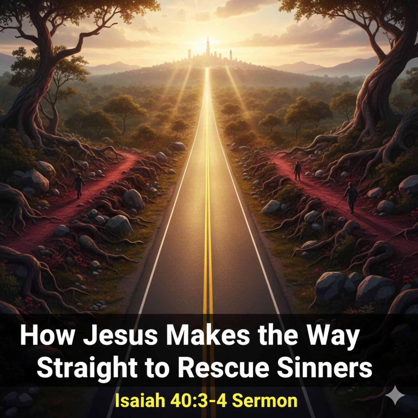How Jesus Makes the Way Straight to Rescue Sinners | Isaiah 40:3–4 Sermon episode artwork