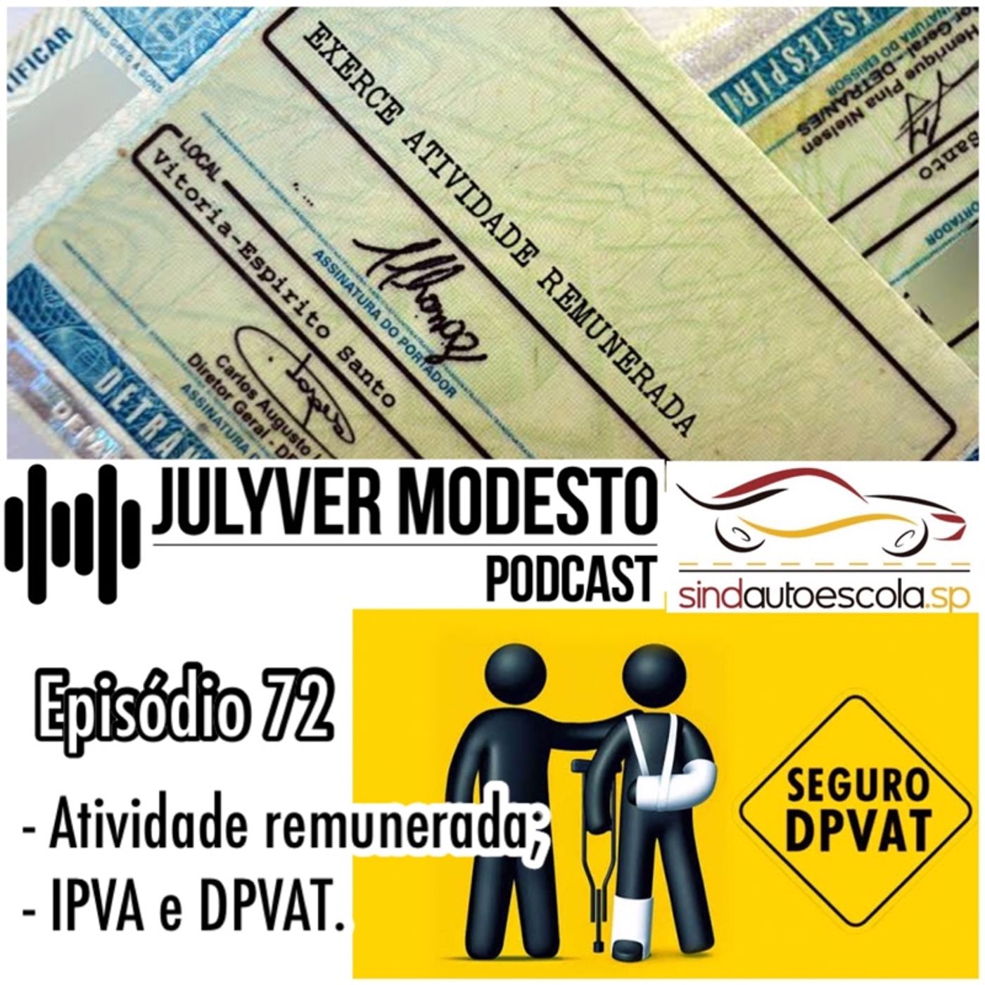 Trânsito, por Julyver Modesto