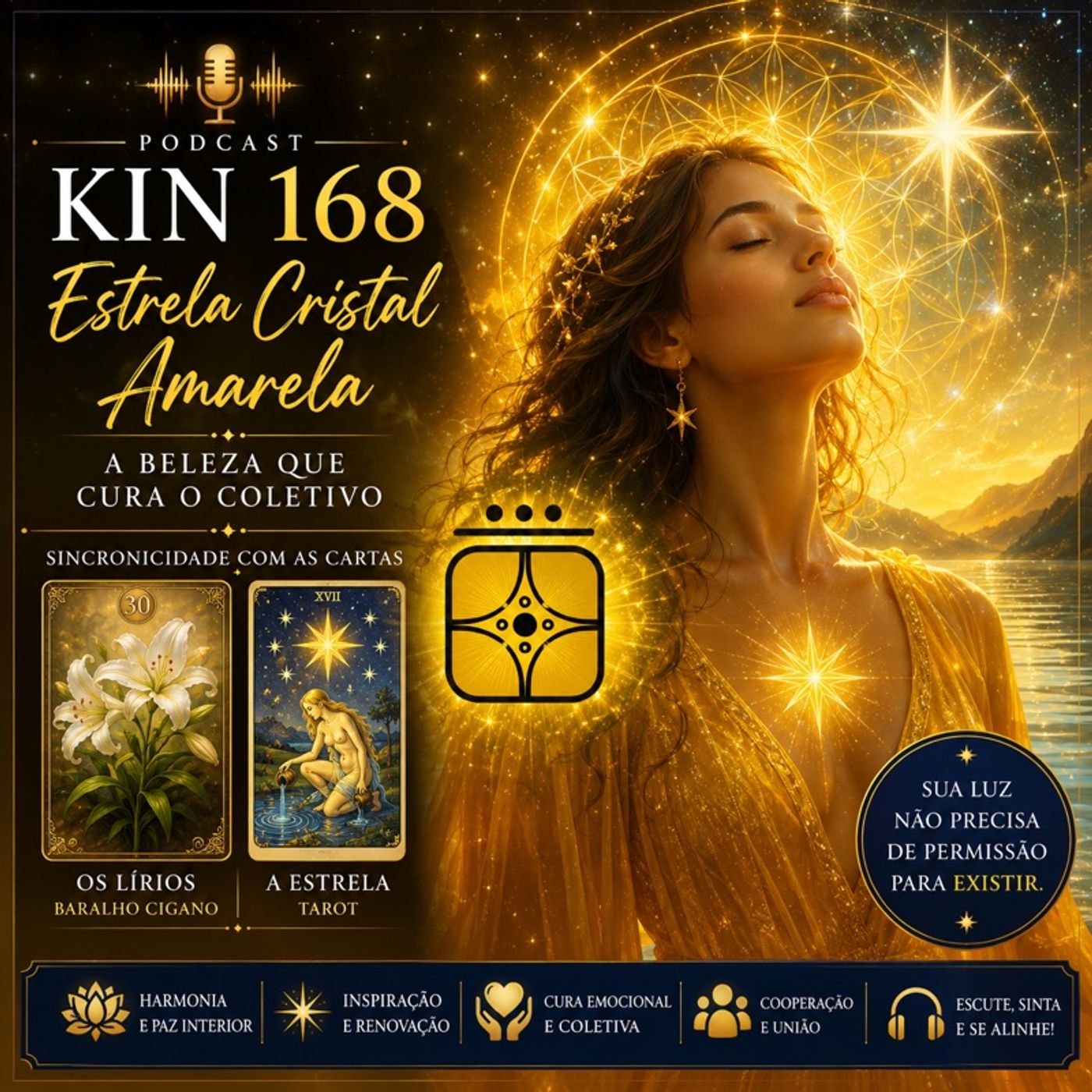 Kin 168 | Estrela Cristal Amarela episode artwork