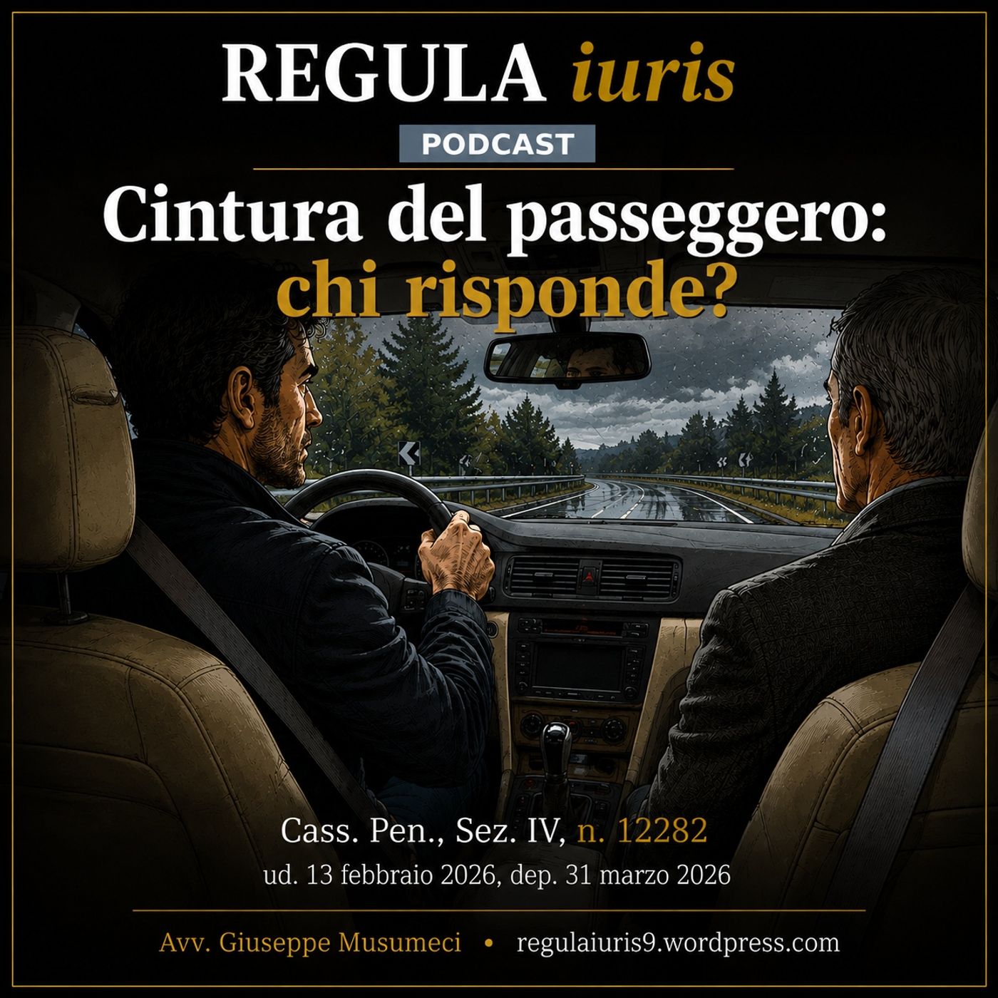 Cintura del passeggero: chi risponde? episode artwork