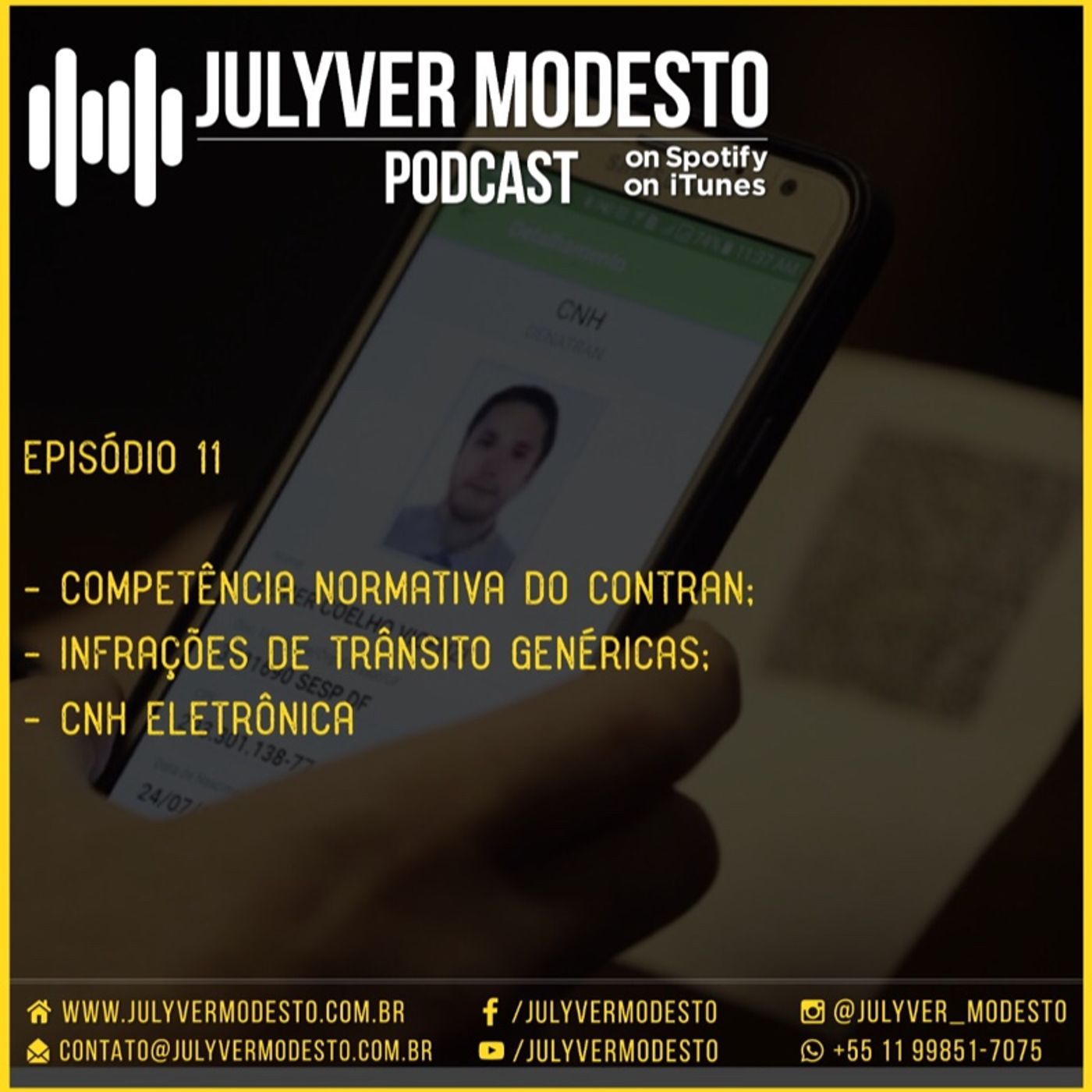 Episódio 11 - Trânsito, por Julyver Modesto episode artwork