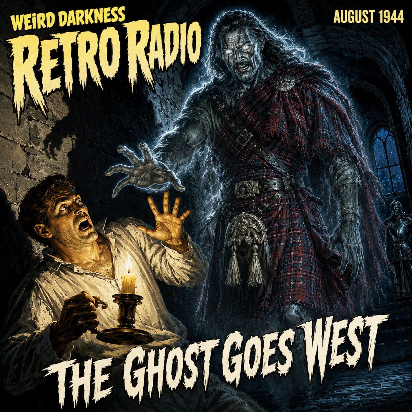 THE GHOST GOES WEST: A Haunted Scottish Castle Shipped to Florida | #RetroRadio