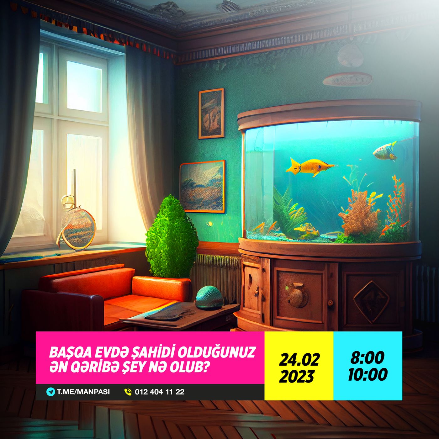 Başqa evdə şahidi olduğunuz ən qəribə şey nə olub? 24.02.2023