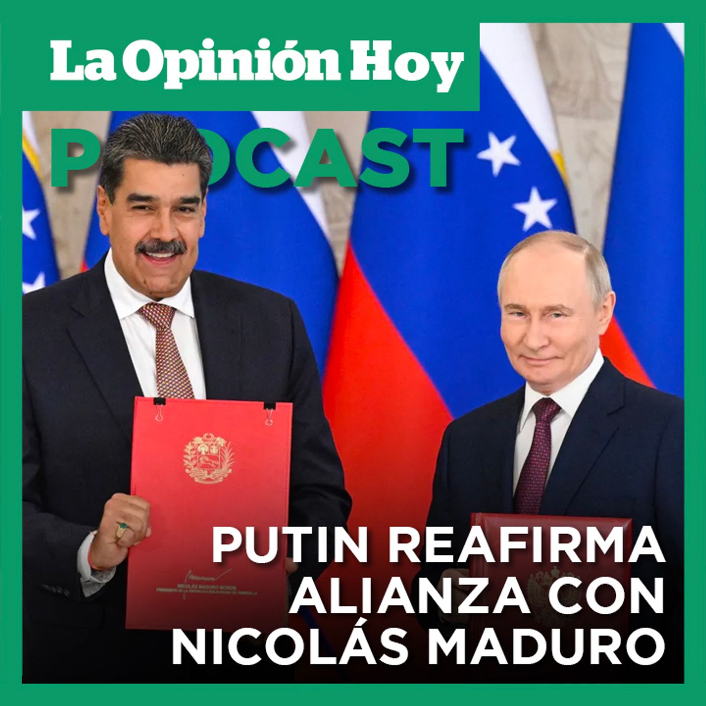 Vladimir Putin envía carta a Nicolás Maduro y reafirma alianza frente a presiones de EE.UU.