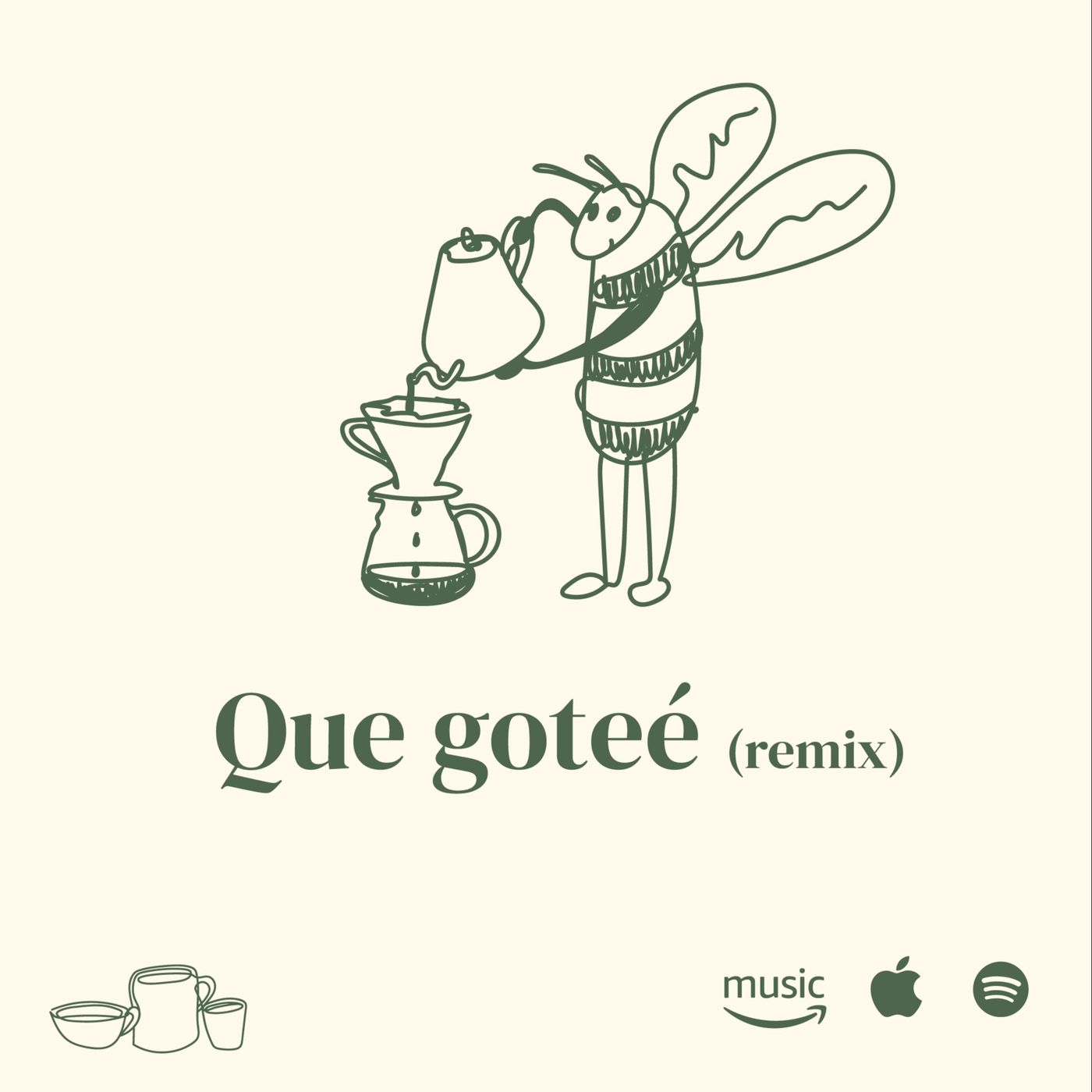 Tres tazas