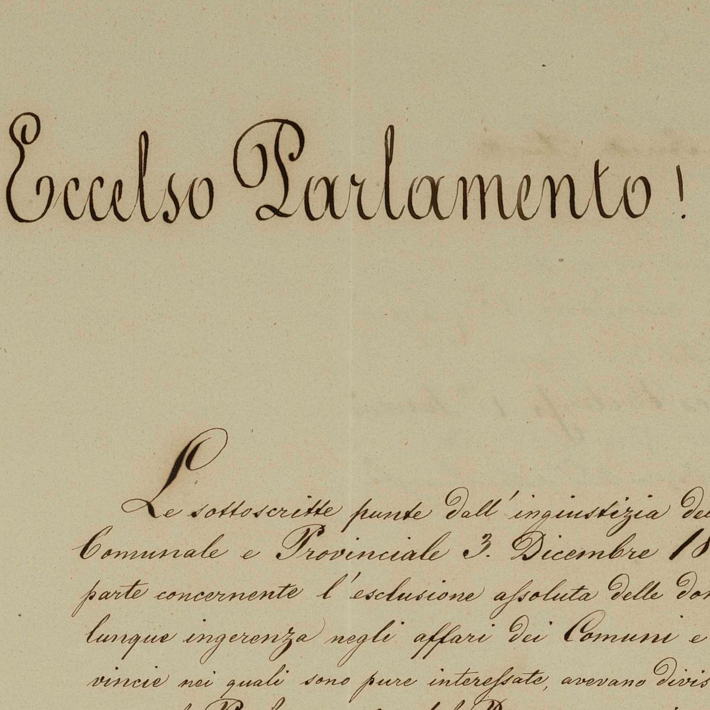 Il voto alle donne