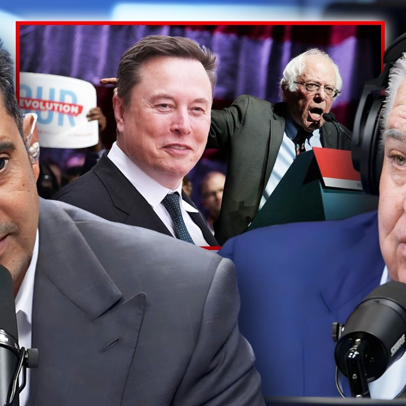 "It's Pure Envy" – Billionaire Defends Elon Musk Against Bernie Sanders episode artwork