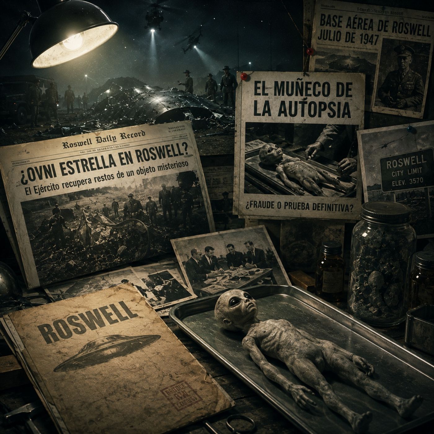 Voces del Misterio ESPECIAL: Roswell y el muñeco de la autopsia, expediente más polémico de la Historia, Javier Sierra episode artwork
