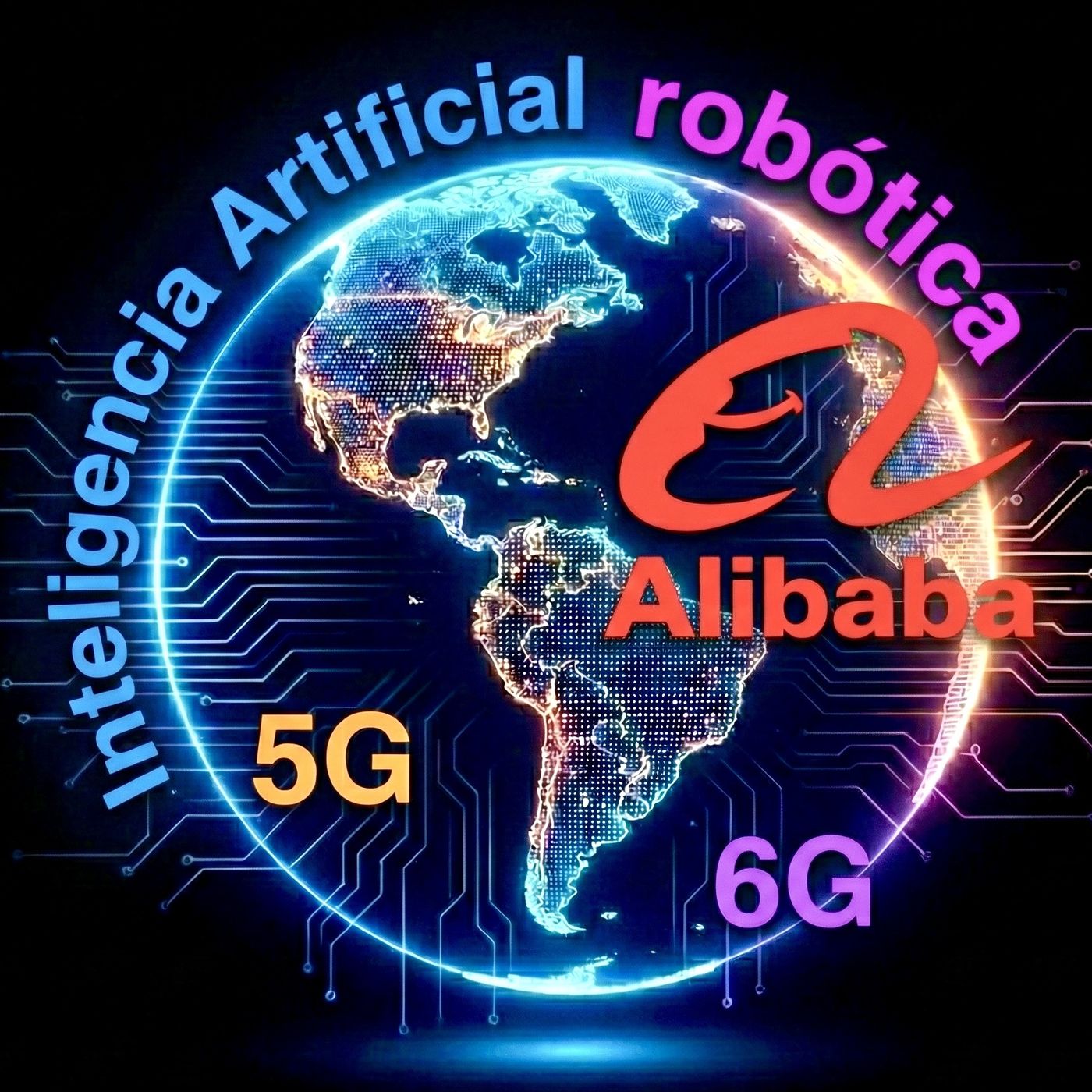 IA Latinoamericana, Alibaba y su IA Robótica y Mejores Redes 5g y 6g episode artwork