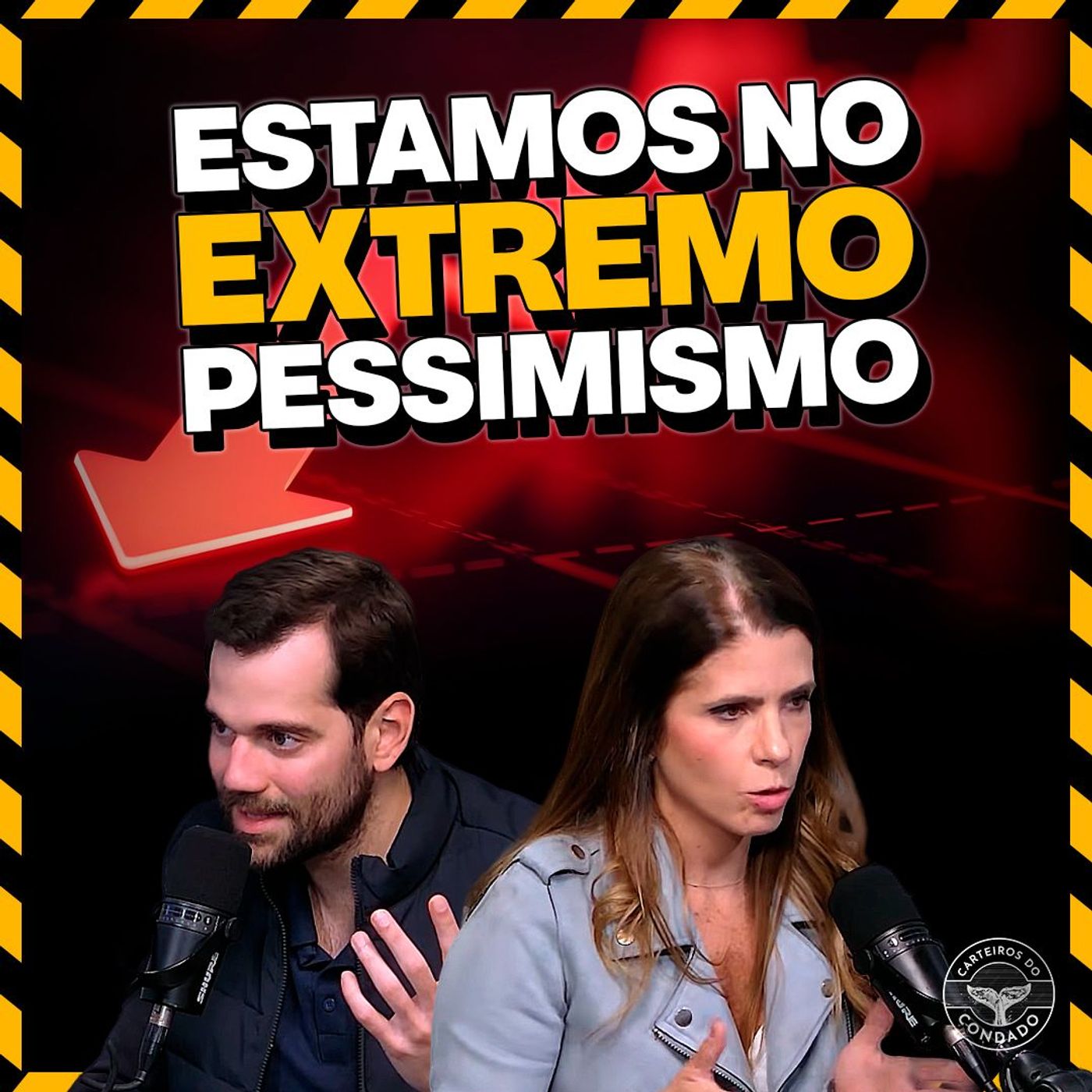 FIM DA GUERRA, TECH DISPARA E IBOVESPA FICA PARA TRÁS: O MERCADO DESISTIU? | Carteiros do Condado #62 episode artwork