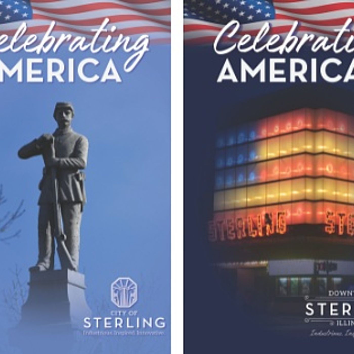 City of Sterling and Sterling Main Street unveil Patriotic Banner Series for summer of 2026 episode artwork