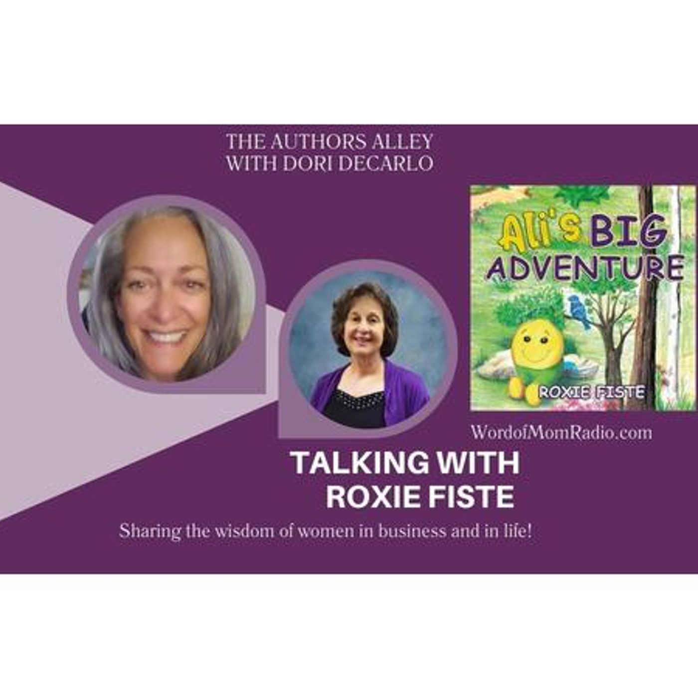 Roxie Fiste and Ali's Big Adventure on The Authors Alley with Dori DeCarlo