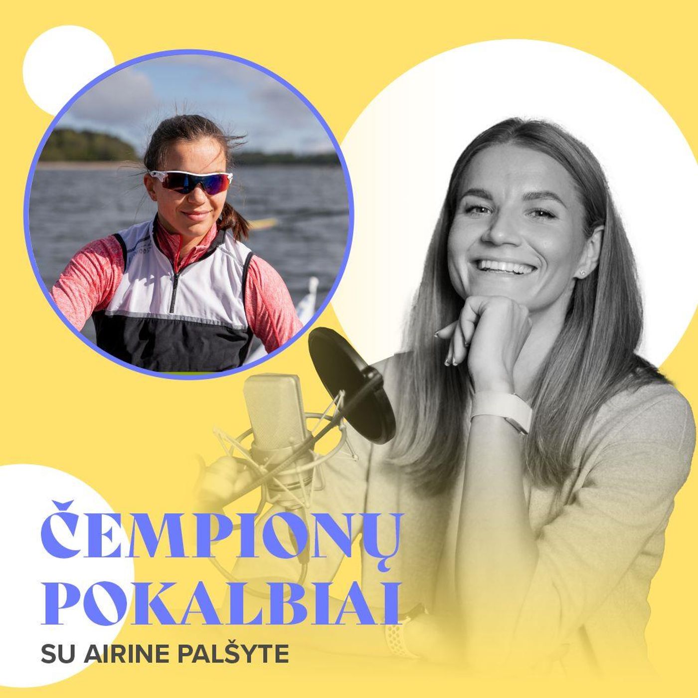 Čempionų pokalbiai su Airine Palšyte. Buvusi irkluotoja Valčiukaitė: po karjeros dažnas serga depresija – laukiau, kol nueisiu šunkeliais episode artwork