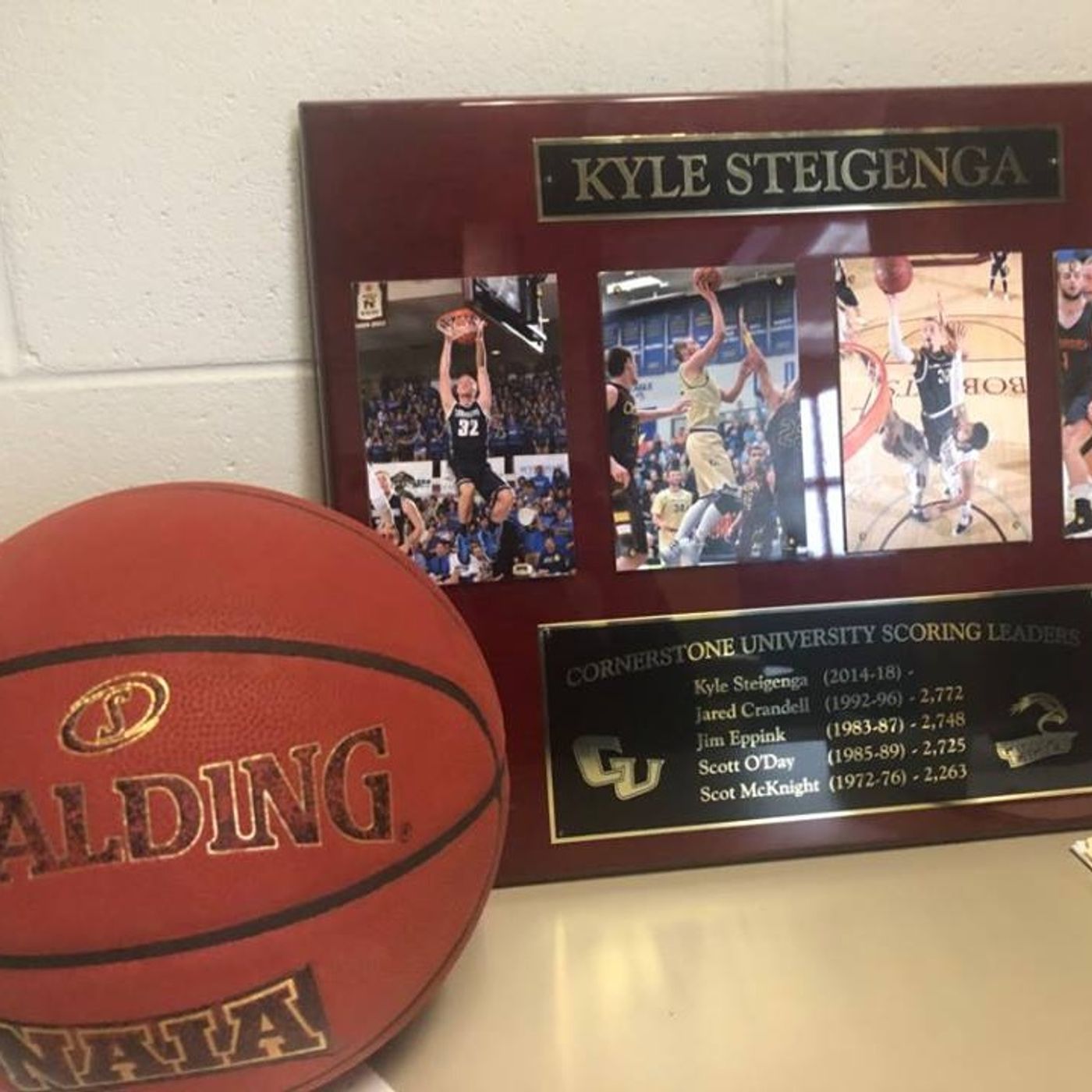 Kyle Steigenga - Cornerstone University Forward (2/13/18) episode artwork