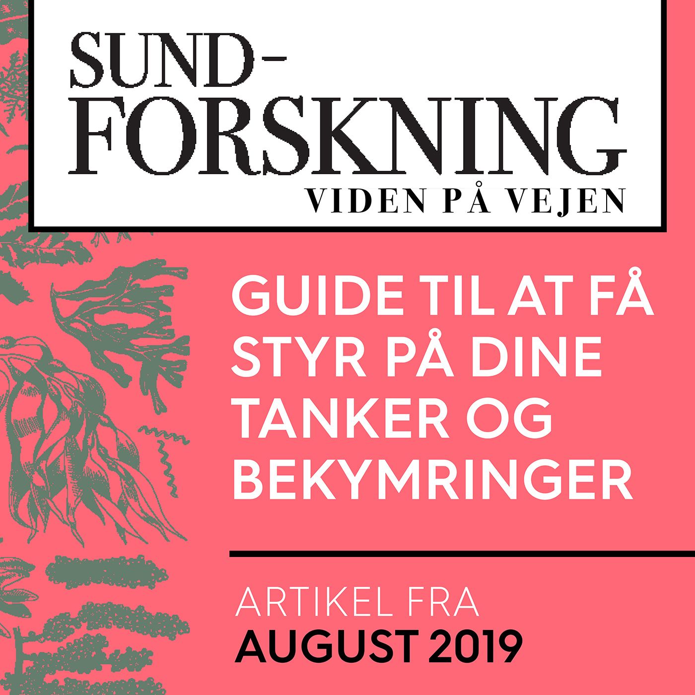 Guide til at få styr på dine tanker og bekymringer episode artwork