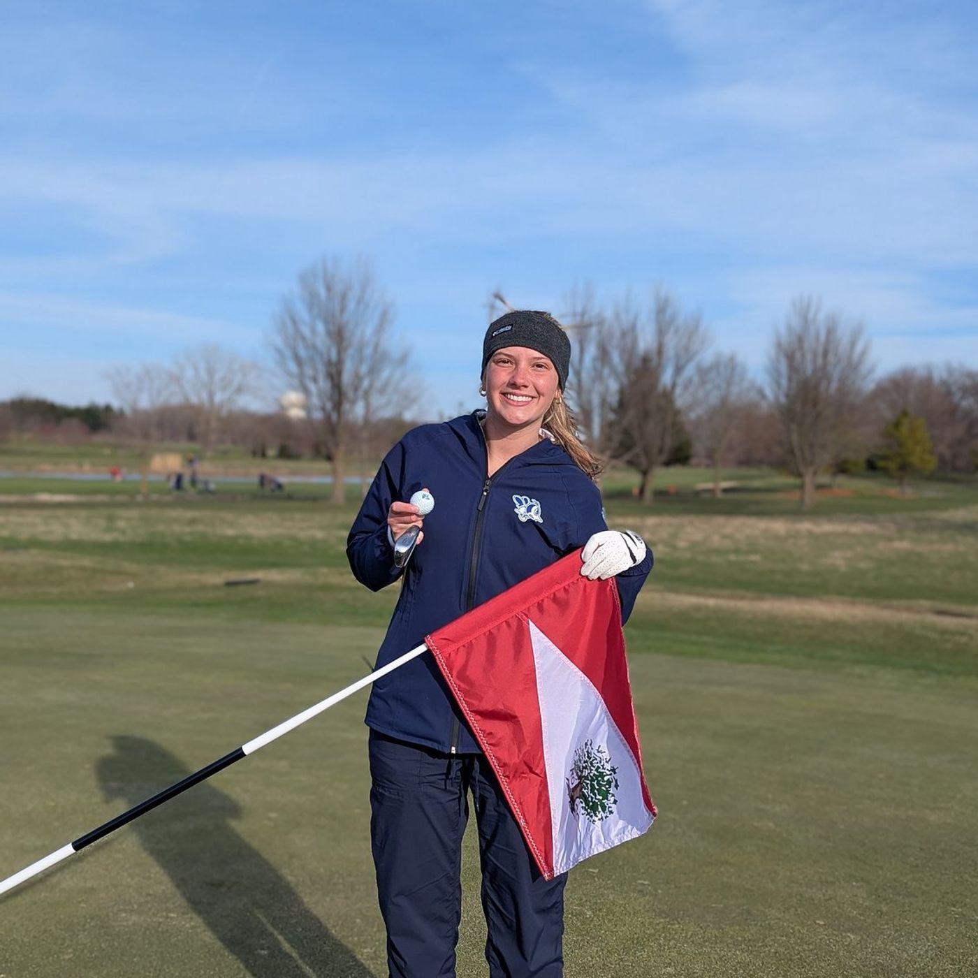 Newman grad Ellie Rude hits hole-in-one, takes 12th at tournament with St. Ambrose episode artwork