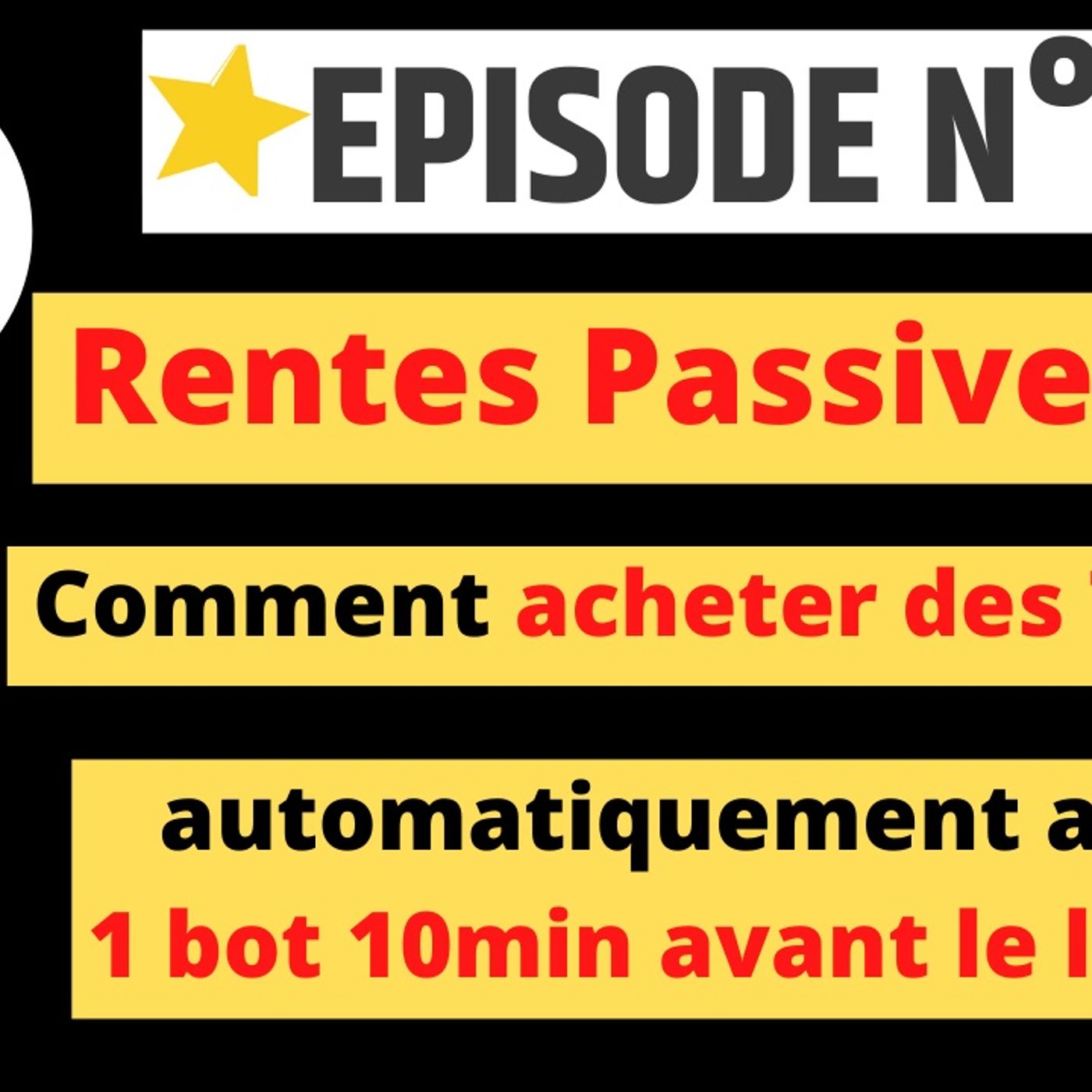 Web2fou.fr - Bot Rentes Passives - Comment acheter des TOKENS automatiquement avec 1 bot 10min avant le listing ? episode artwork