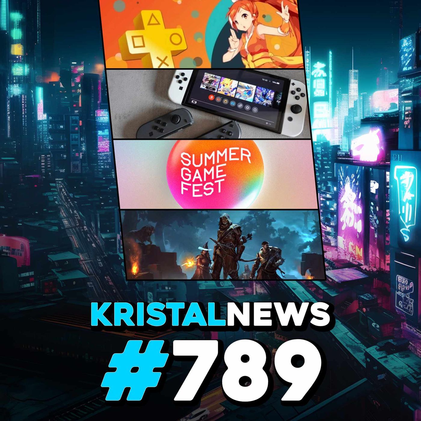 PS PLUS con CRUNCHYROLL? | SWITCH 2 punta sul DLSS? | SUMMER GAME FEST 2024 ▶ #KristalNews 789 episode artwork