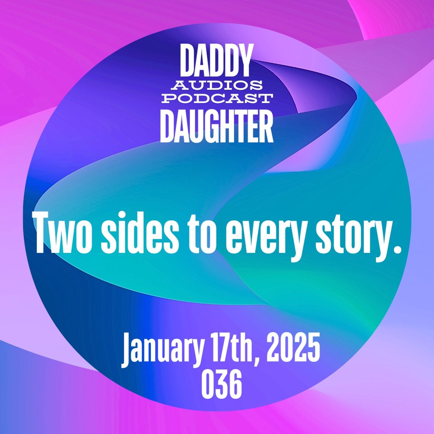 Two sides to a story - 036 episode artwork