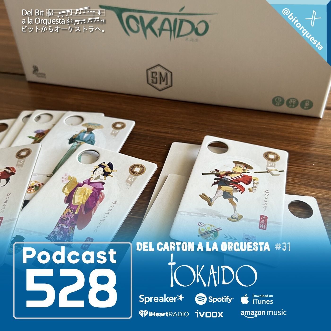 528 - Tokaido, Del Cartón a la Orquesta #31 528 - Tokaido, Del Cartón a la Orquesta #31