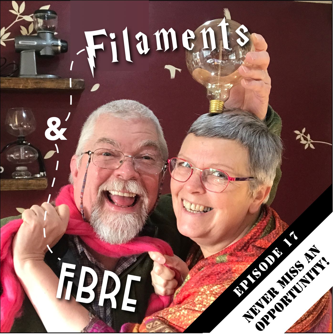 Episode 17—Filaments & Fibre—'Never miss an opportunity!' episode artwork