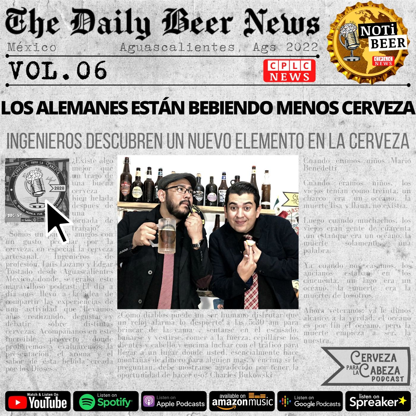 Cerveza Para La Cabeza