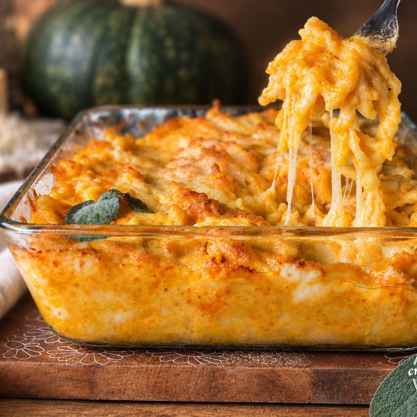 Pasta al forno con la zucca e Asiago: il segreto per averla cremosa e filante episode artwork
