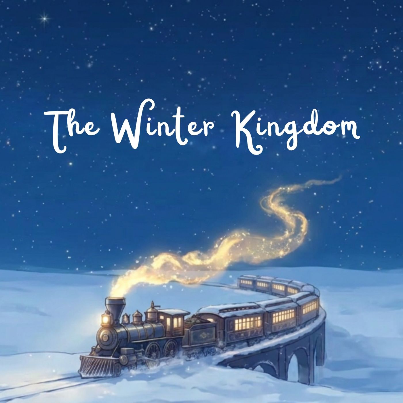 Train Journey to the Ice Palace - A Cozy Bedtime Story for Adults