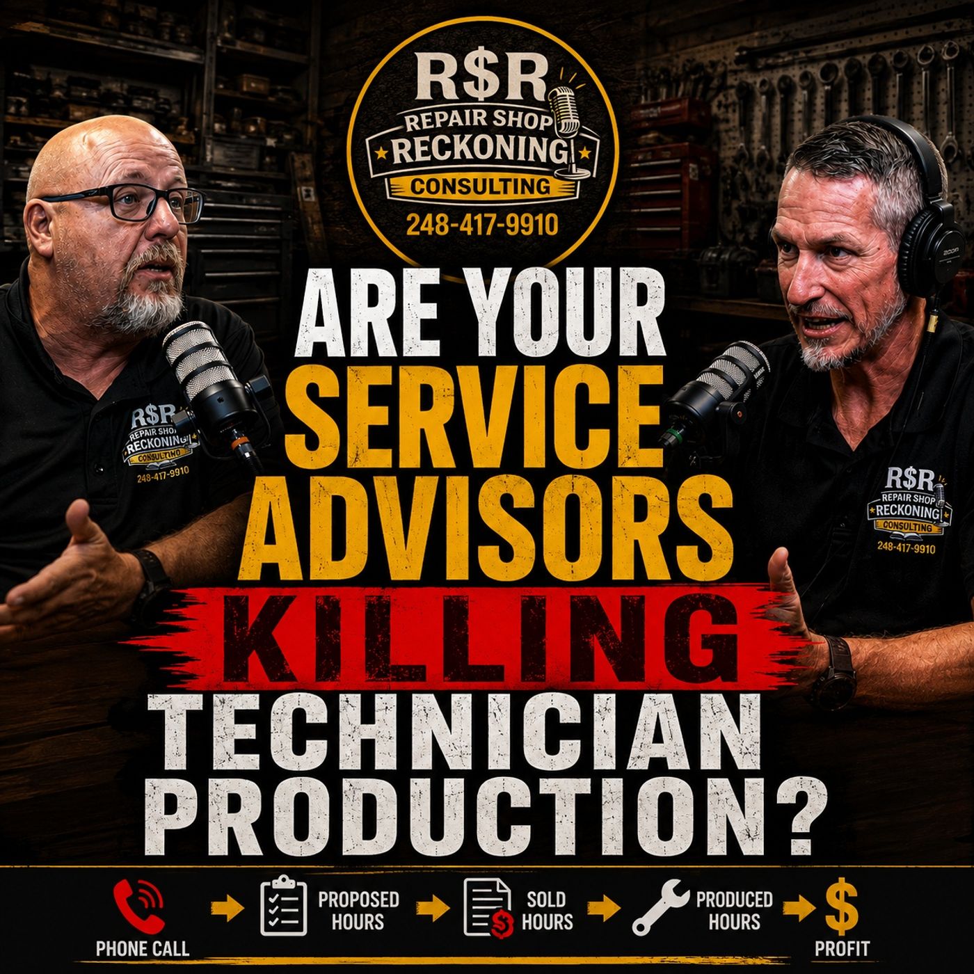 Are Your Service Advisors Killing Technician Production? episode artwork