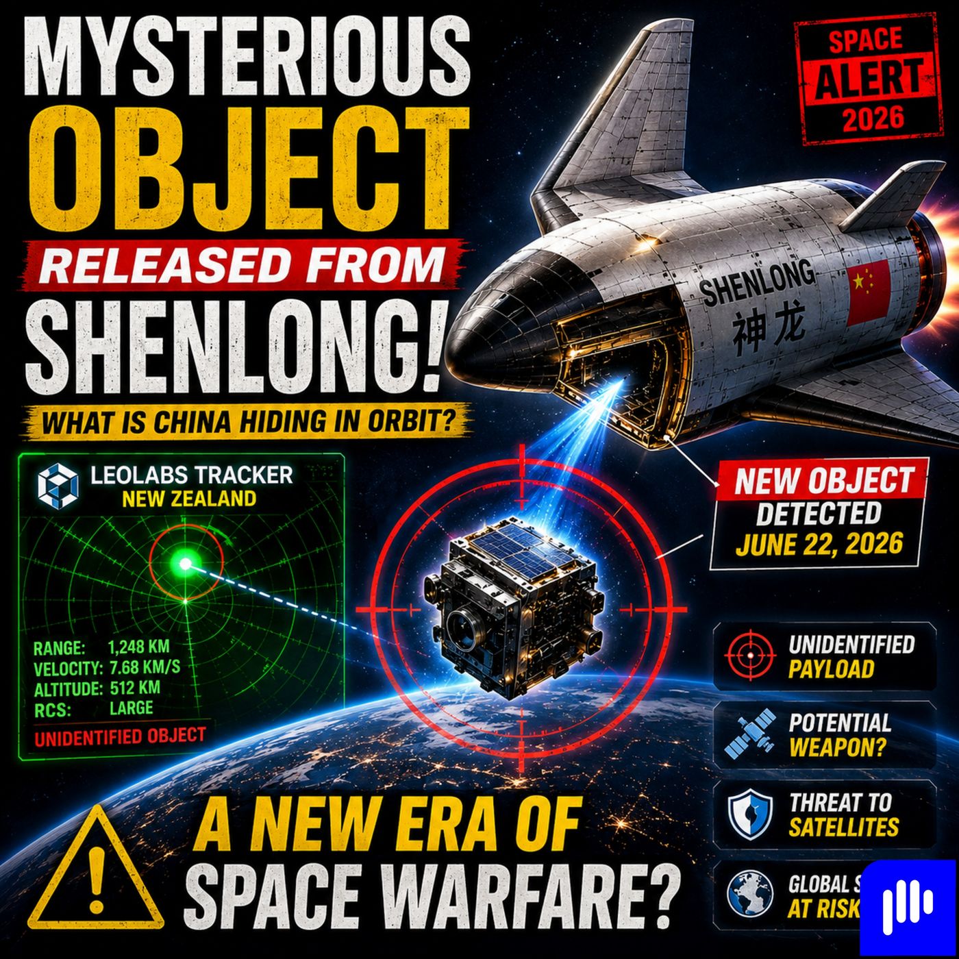 Mysterious Shenlong Object Sparks Shockwaves Across the Space Community episode artwork