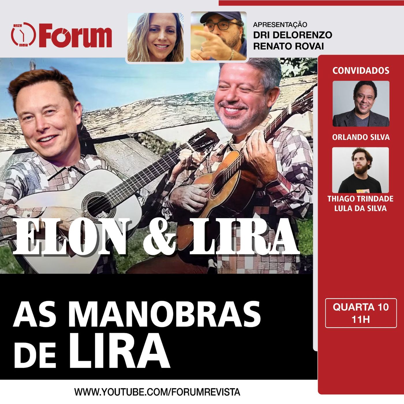 Lira se alia a Musk e bolsonaristas e quer soltar Brazão, acusado do crime contra Marielle | 10.4.24 episode artwork