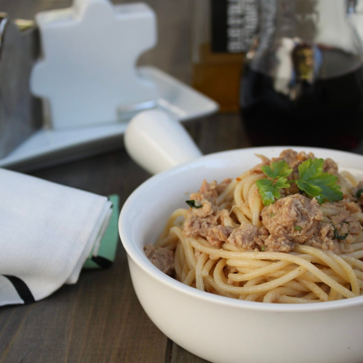 Pasta con il tonno in bianco episode artwork