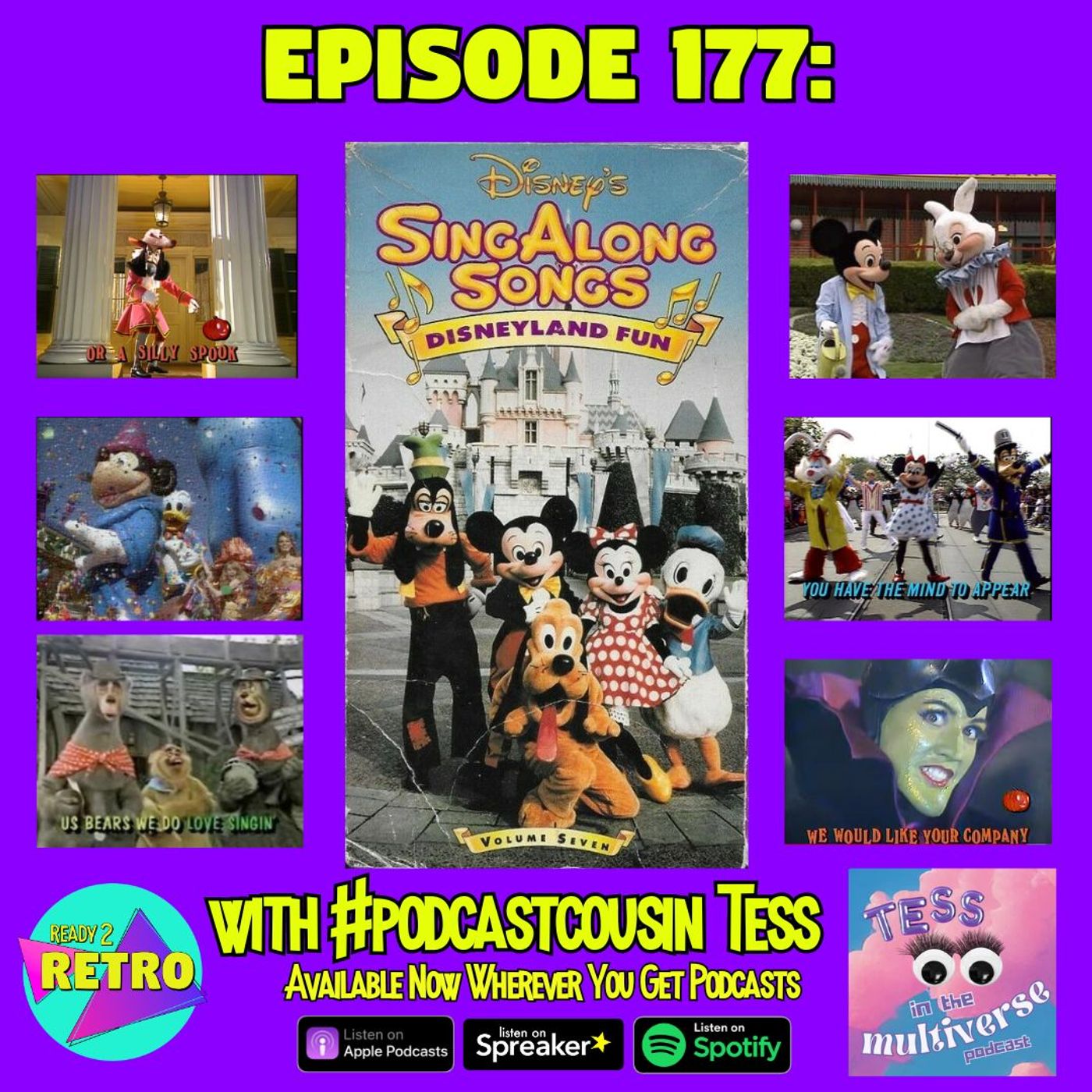 Episode 177: ”Disney’s Sing Along Songs: Disneyland Fun” (1990) with Tess Llanos!