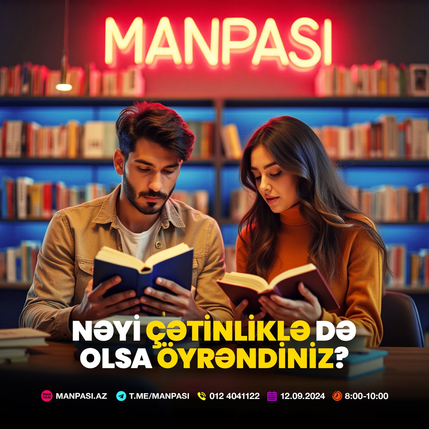 Nəyi çətinliklə də olsa öyrəndiniz? 12.09.2024