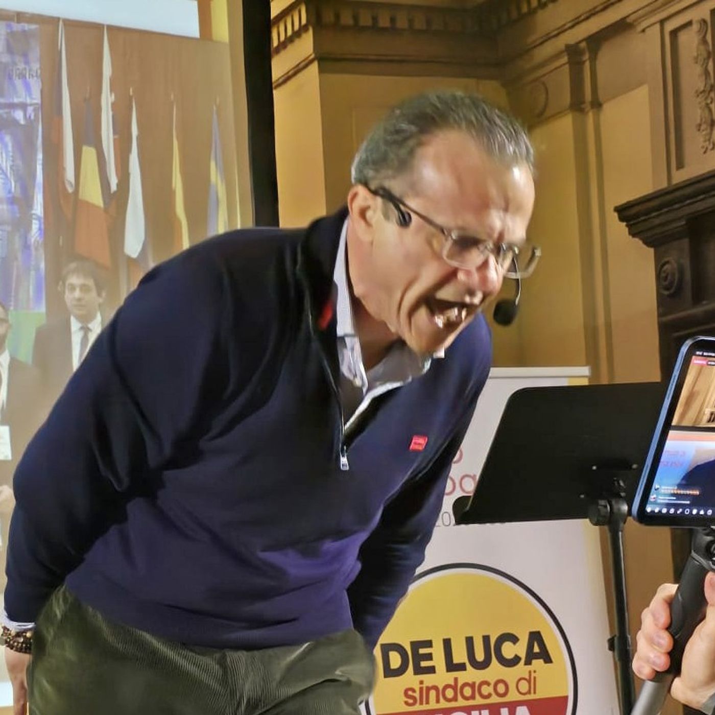 INTERVISTE Basile apre la fase 3, De Luca alza i toni: in Galleria parte la sfida per Messina parte 1 episode artwork