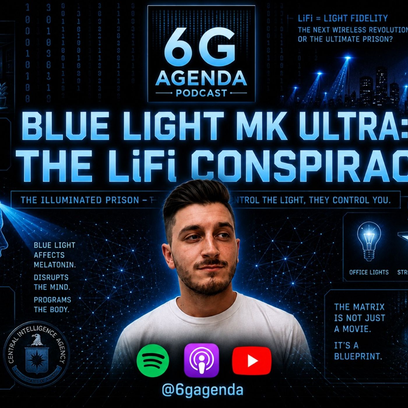 #136: Blue Light MK Ultra: The LiFi Conspiracy episode artwork