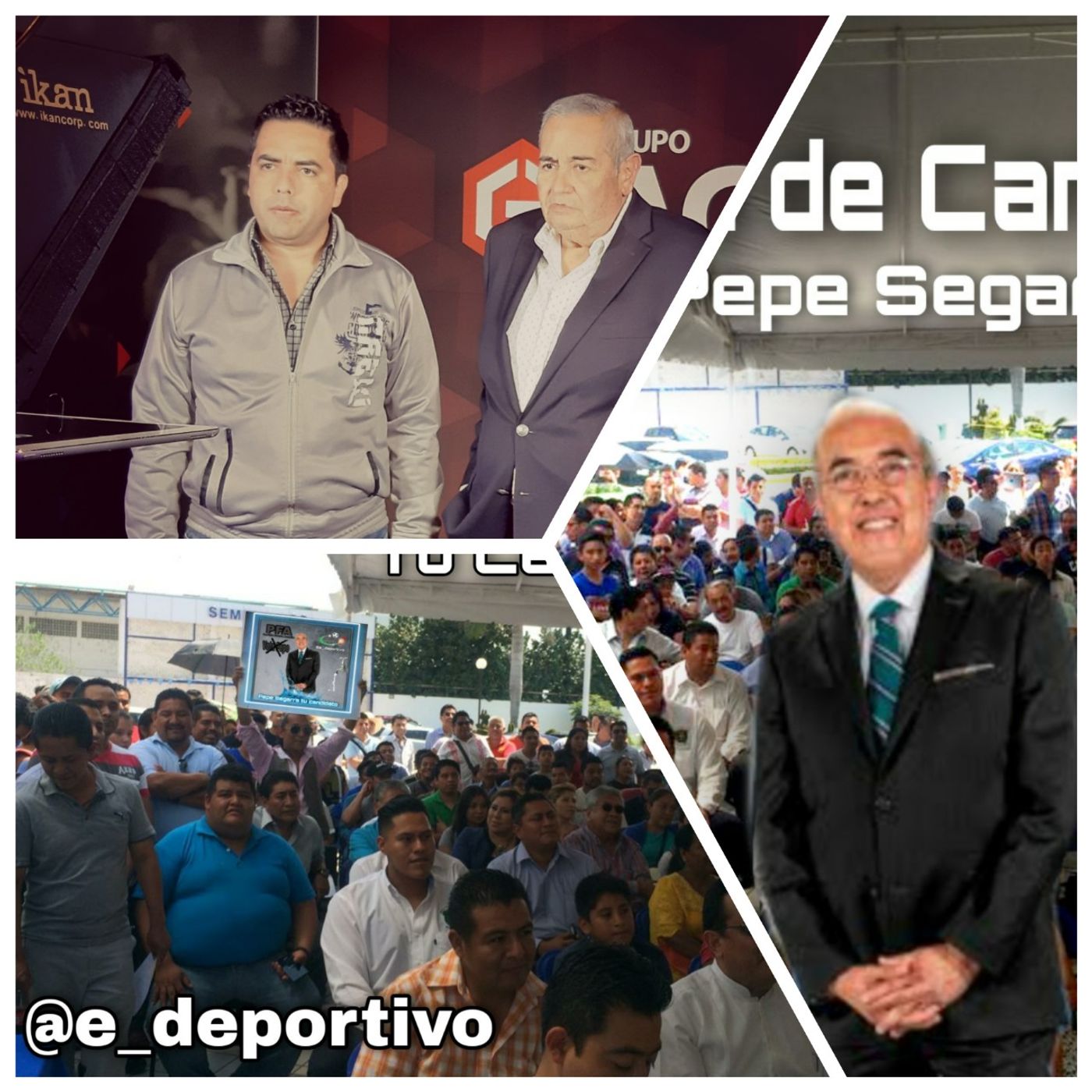 Primer día de campaña de nuestro candidato en Espacio Deportivo de la Tarde 28 de Enero 2021