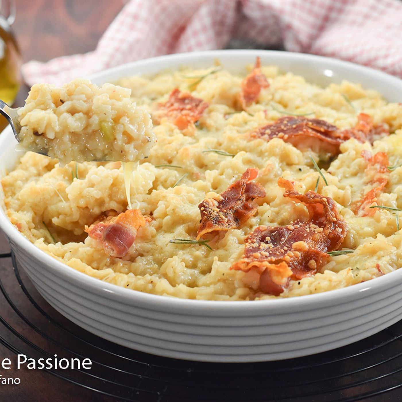 Risotto con cavolfiore al forno con formaggi e bacon episode artwork