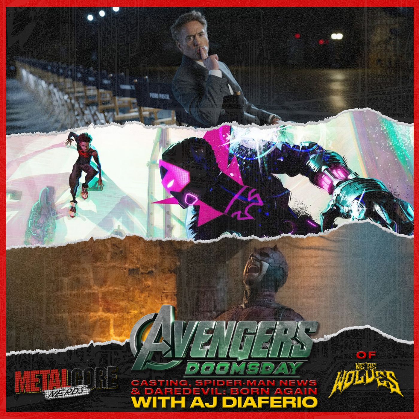 Avengers: Doomsday Casting, Spider-Man News & Daredevil: Born Again w/ AJ Diaferio of We're Wolves