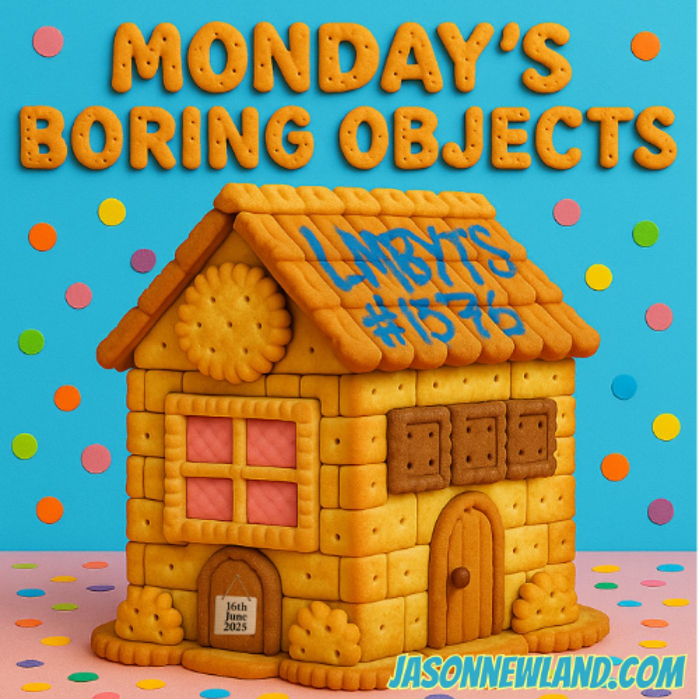 BISCUITS  Monday’s Boring Objects  LMBYTS #1376  Jason Newland  16th June 2025