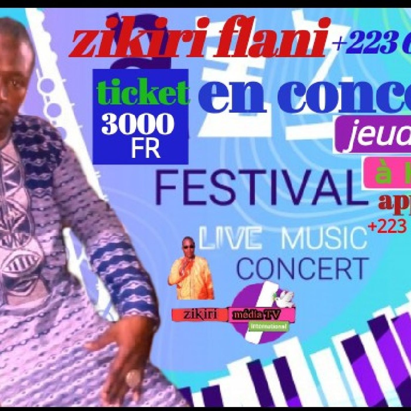 Radio FM zikiri média TV cliquez ici