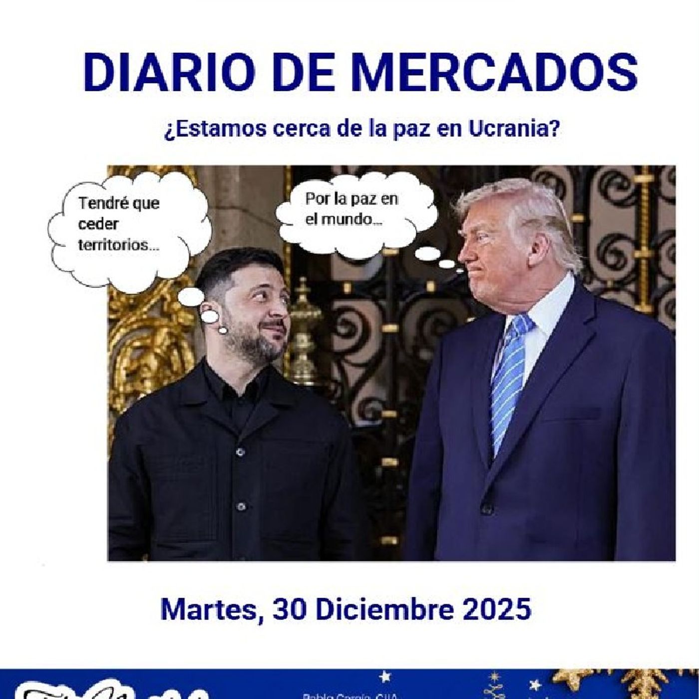 PODCAST PREMIUM DIARIO DE MERCADOS Martes 30 Dic 2025