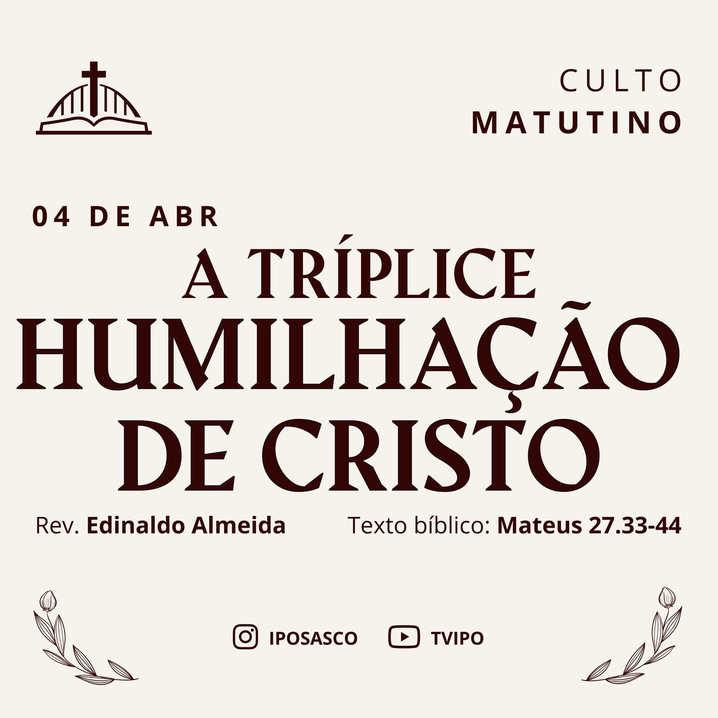 Pregações - Igreja Presbiteriana de Osasco