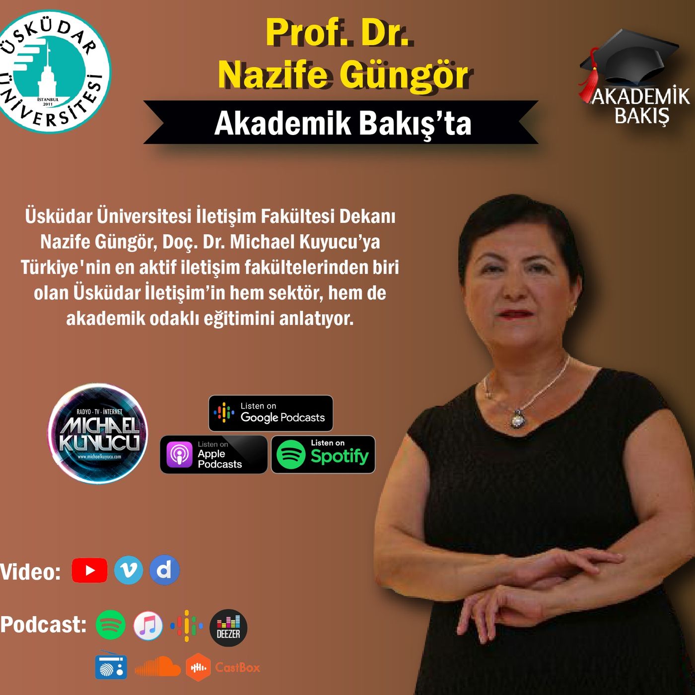 Prof. Dr. Nazife Güngör  - Üsküdar Ünv. İletişim Fakültesi episode artwork